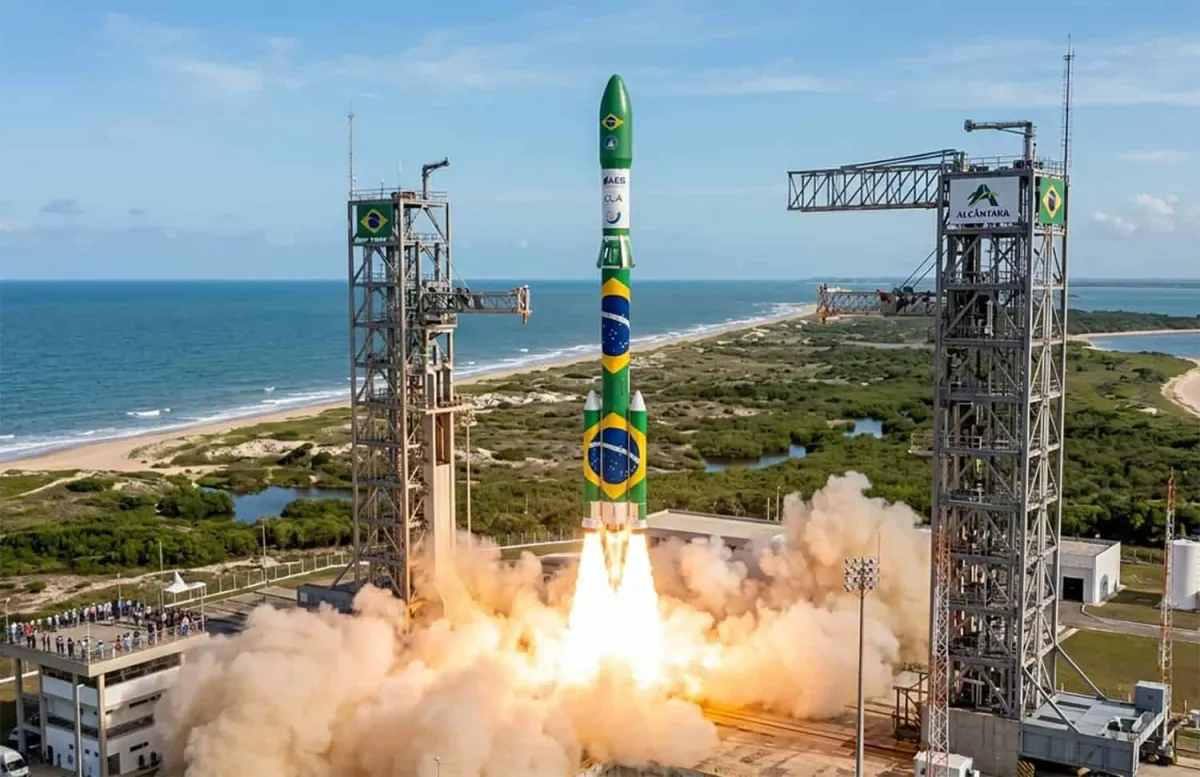 Avanço Espacial: Brasil realiza lançamento histórico para testar inovador sistema de paraquedas