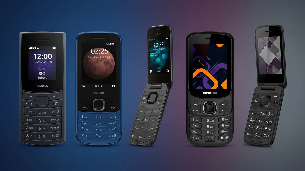 A febre dos dumb phones: 5 modelos de celulares básicos com bateria de longa duração para escapar do vício em telas